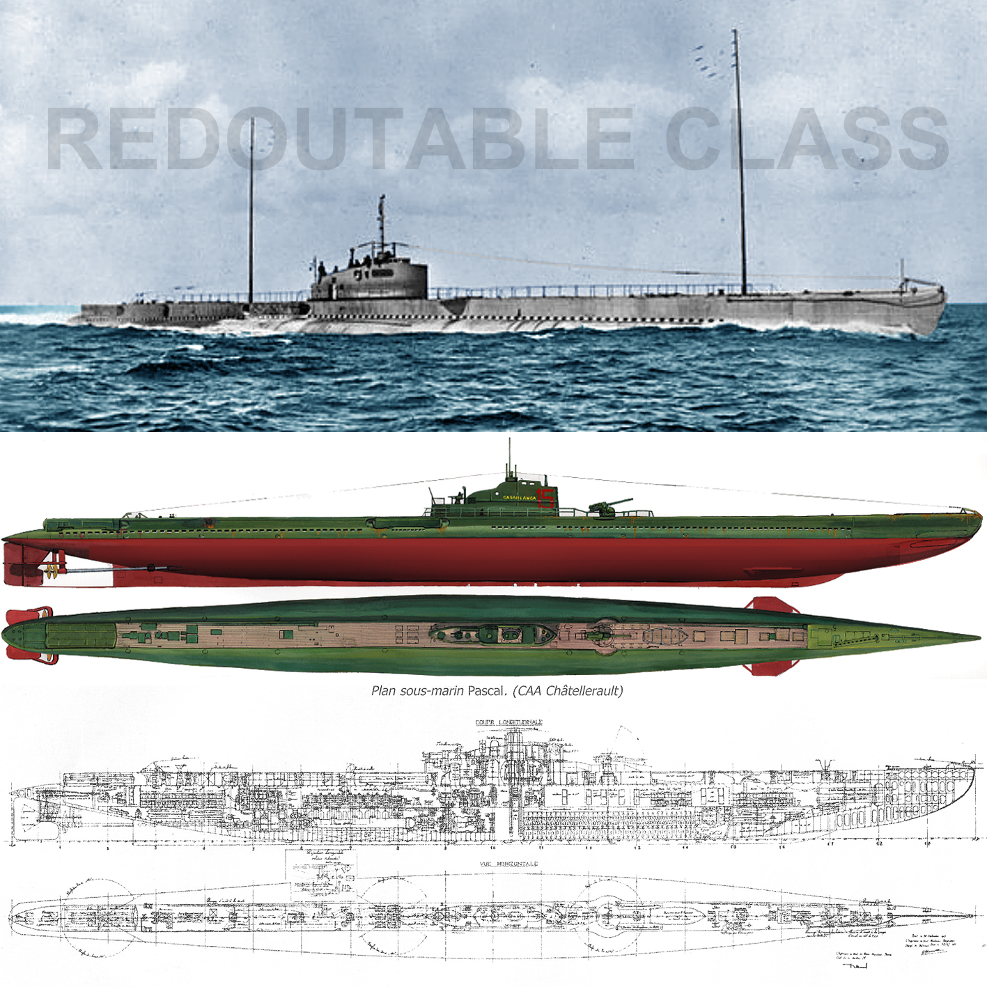 Redoutable class submersibles (1925-1955)