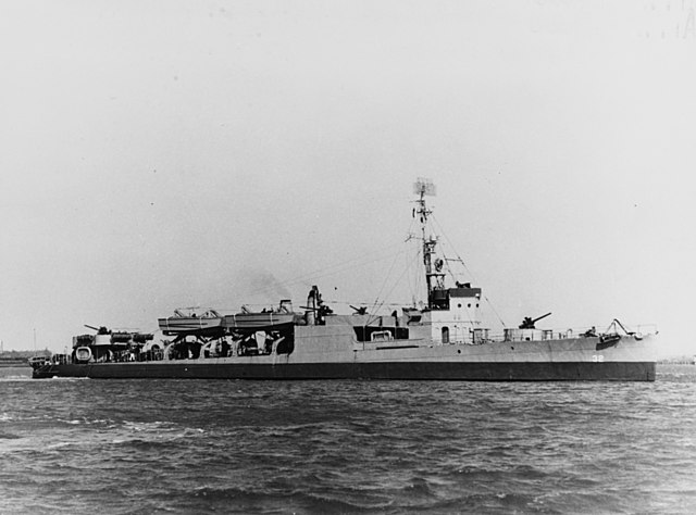 USS Goldsborough as APD-32