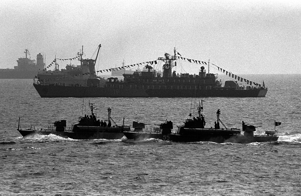 Romanian naval ships in 1992