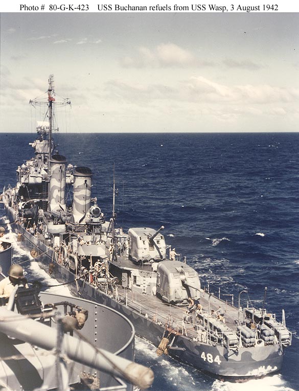 uss buchanan, gleaves class