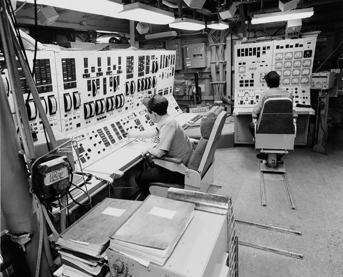 The machinery central operation center dueing 1975 trials