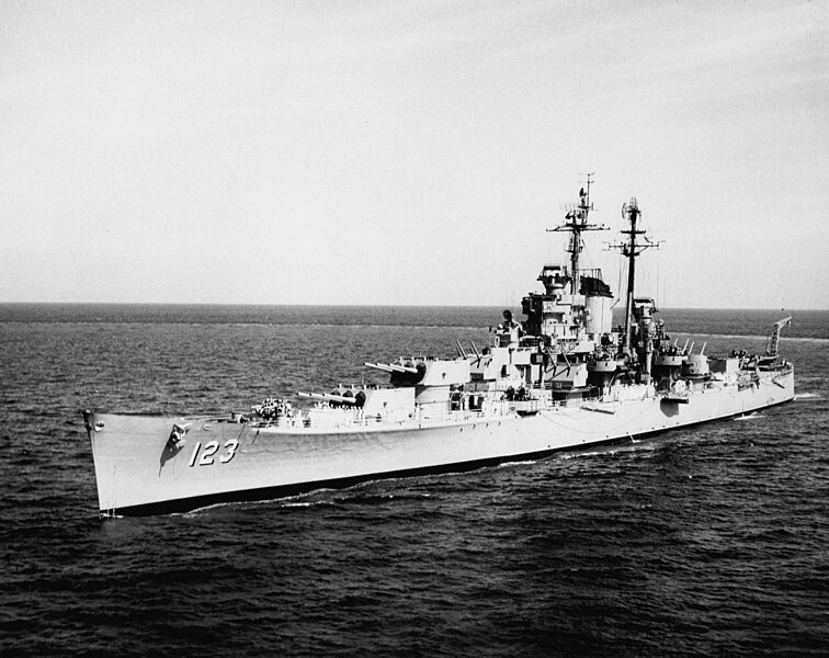 USS_Albany_CA-123_underway_1955