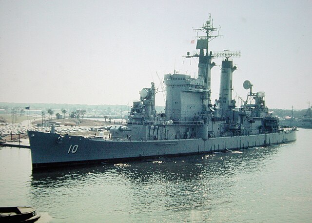 USS Albany in 1971
