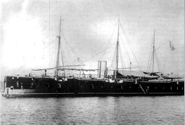 Formidabile in 1861 as completed