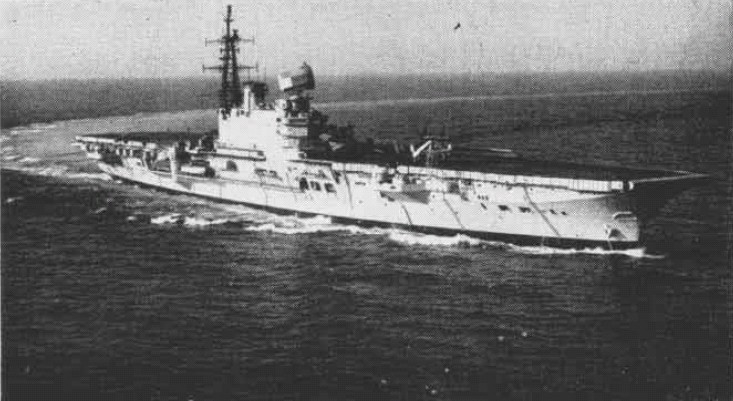 HMS Hermes in 1982
