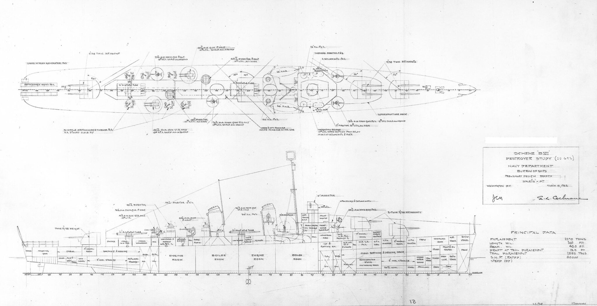 Allen M. Sumner class destroyers (1943)