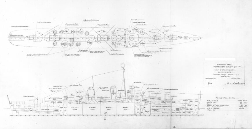 Allen M. Sumner Class Destroyers (1943)