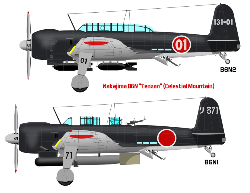 Nakajima B6N Tenzan 