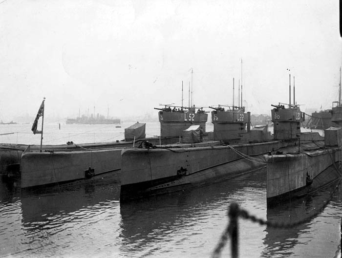 L class boats, Group II at Gosport in 1933