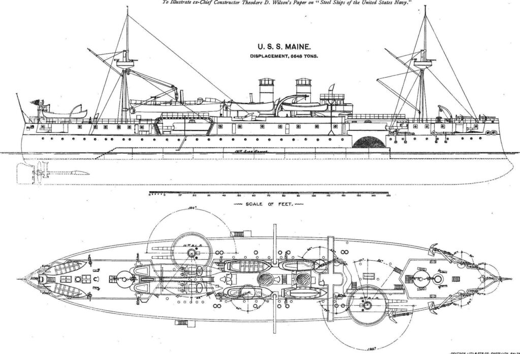 Marine Plans by architect T.D. Wilson
