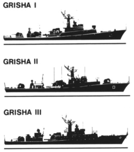 Grisha class Corvettes (1977)