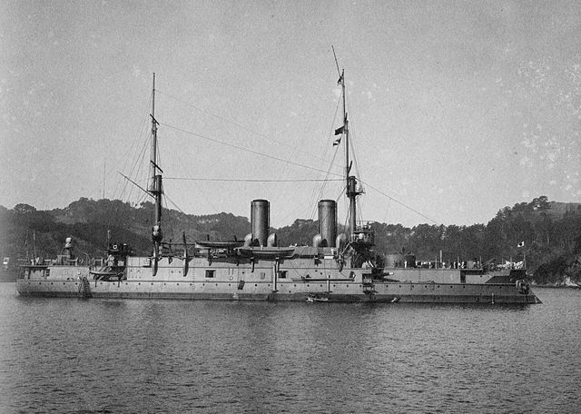 IJN Iki in Yokosuka 1906