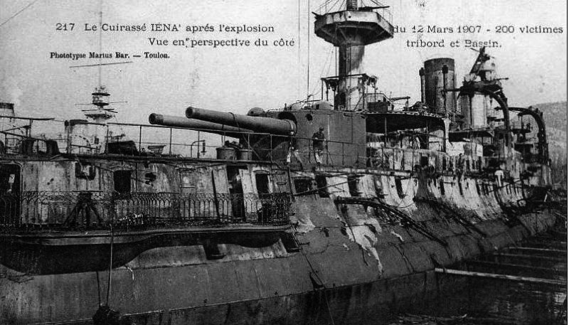 French pre-dreadnought Battleships Iéna (1898)