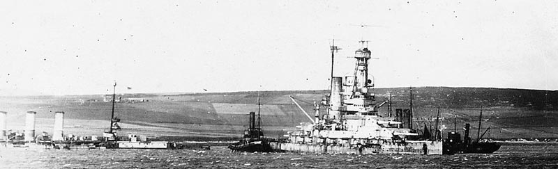 SMS Frankfurt and Baden, scuttled
