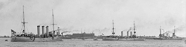 SMS Bremen Stettin Moltke HamptonRoads 1912