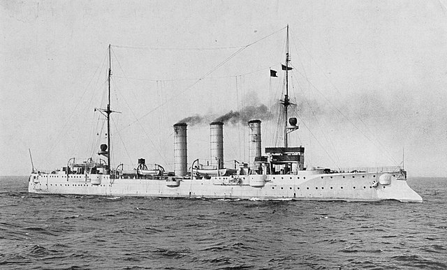 SMS Danzig underway, date unknown