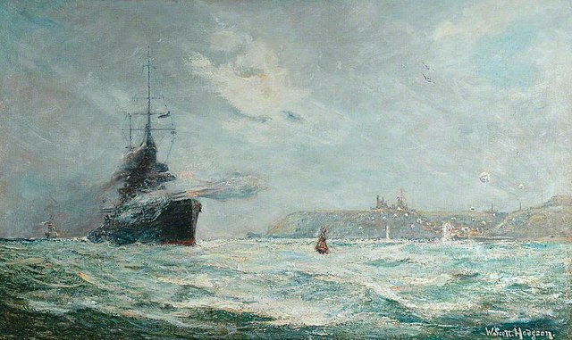 William Scott Hodgson, Bombardment of Whitby, 16 December 1914