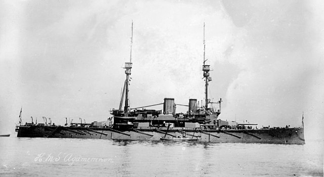 HMS Agamemnon off Salonika