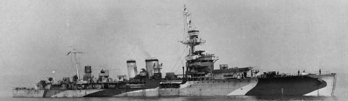 HMS Danae, August 1944