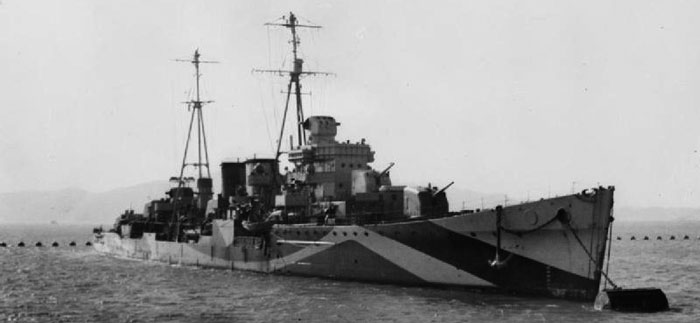 HMS Delhi, 11 April 1942
