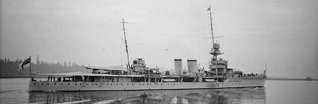 HMS Delhi at Vancouver