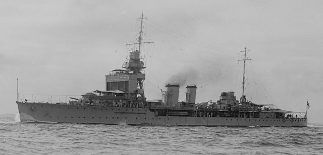 HMS Dragon 1920s, SLV Allan Green