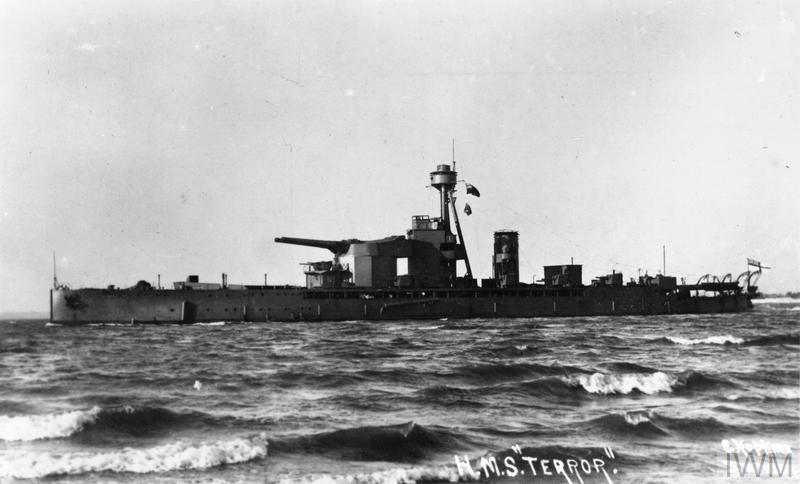 HMS Terror in 1918