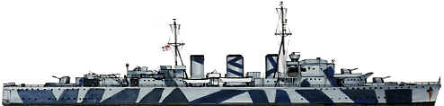 British Cruisers of ww2