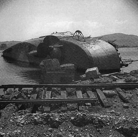 Ottaviano Augusto in Ancona, after launch