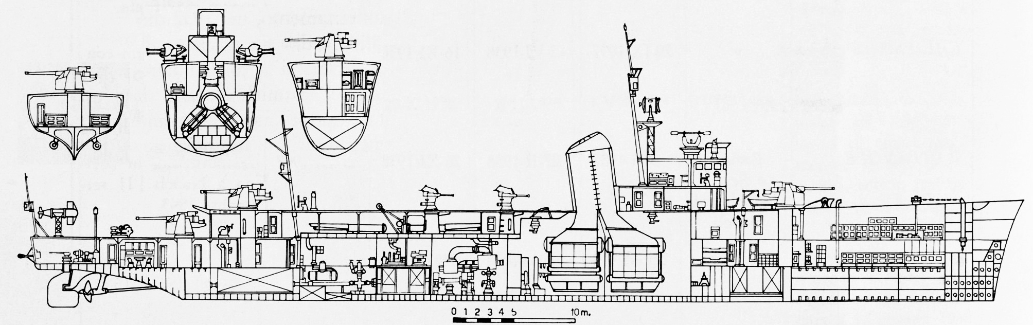 Cutaway of the Spica class