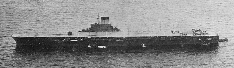 Taihō at anchor at Lingga Roads in April 1944