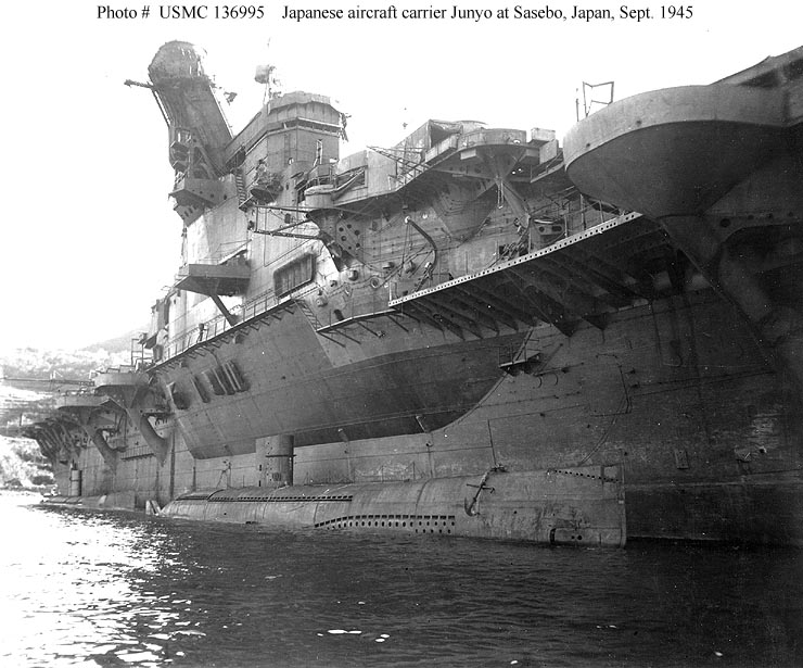 Hiyo class aircraft carriers