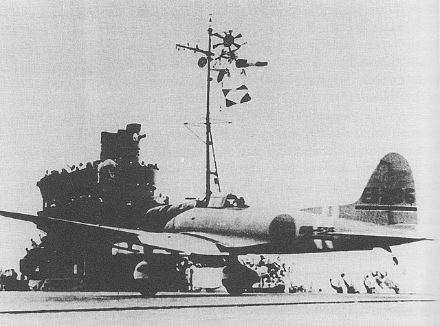 val taking off zuikaku at coral sea