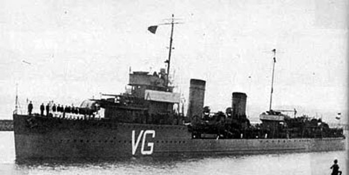 Hr Ms Van Galen in 1929