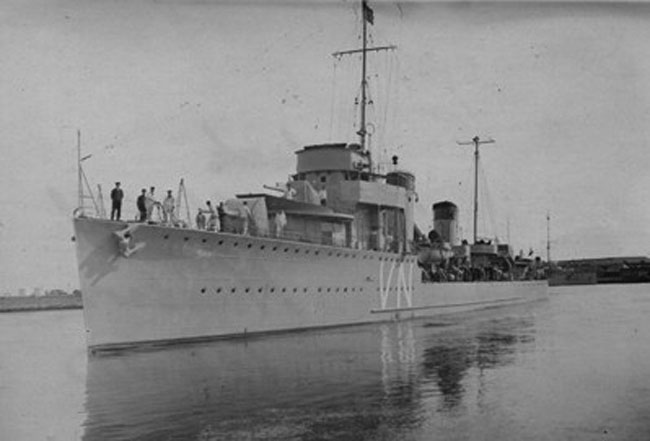 HrMs Van Nes in 1931