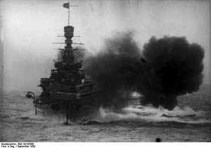 Repulse firing in 1929