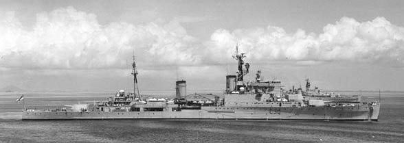 HMS Ceylon postwar