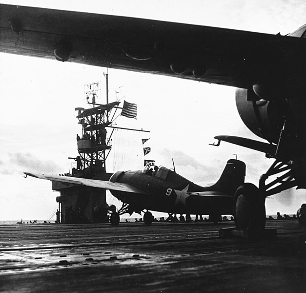 F4F-4 Wildcats of VGF-29, USS Santee November 1942