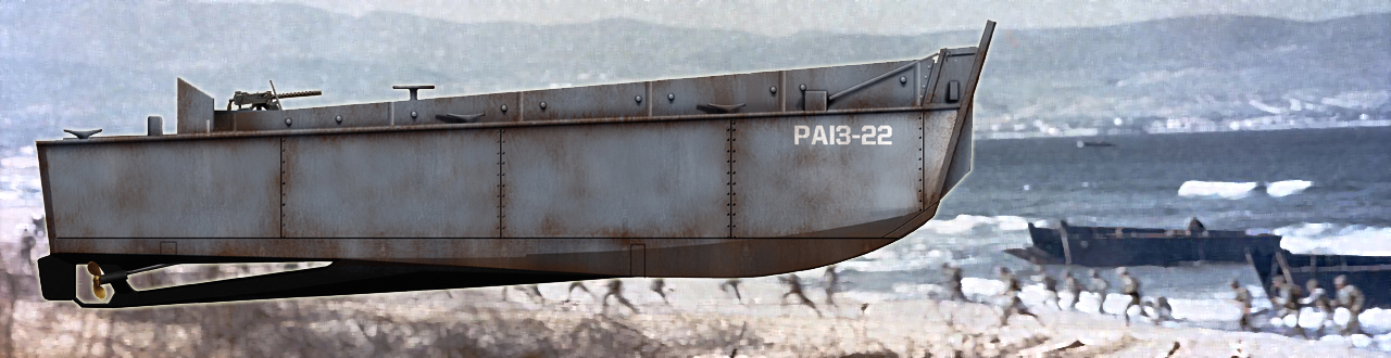 NORMANDY '44 LCVP Landing Craft