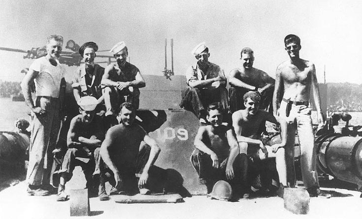 JF Kennedy's PT 109 crew