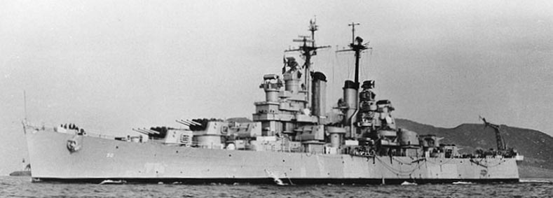 USS Astoria 1947