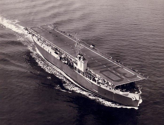 CVE-30 underway 1943