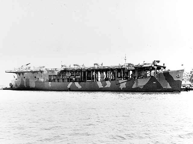 USS Long Island Pearl Harbor Hawaii on 17 July 1942