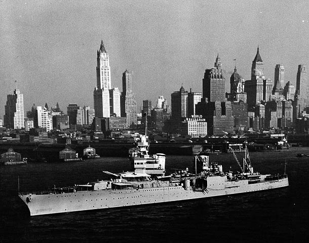 USS Indianapolis in NYC