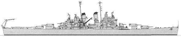 USS Cleveland 1943