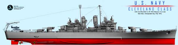 world of warships - uss cleveland cl-55